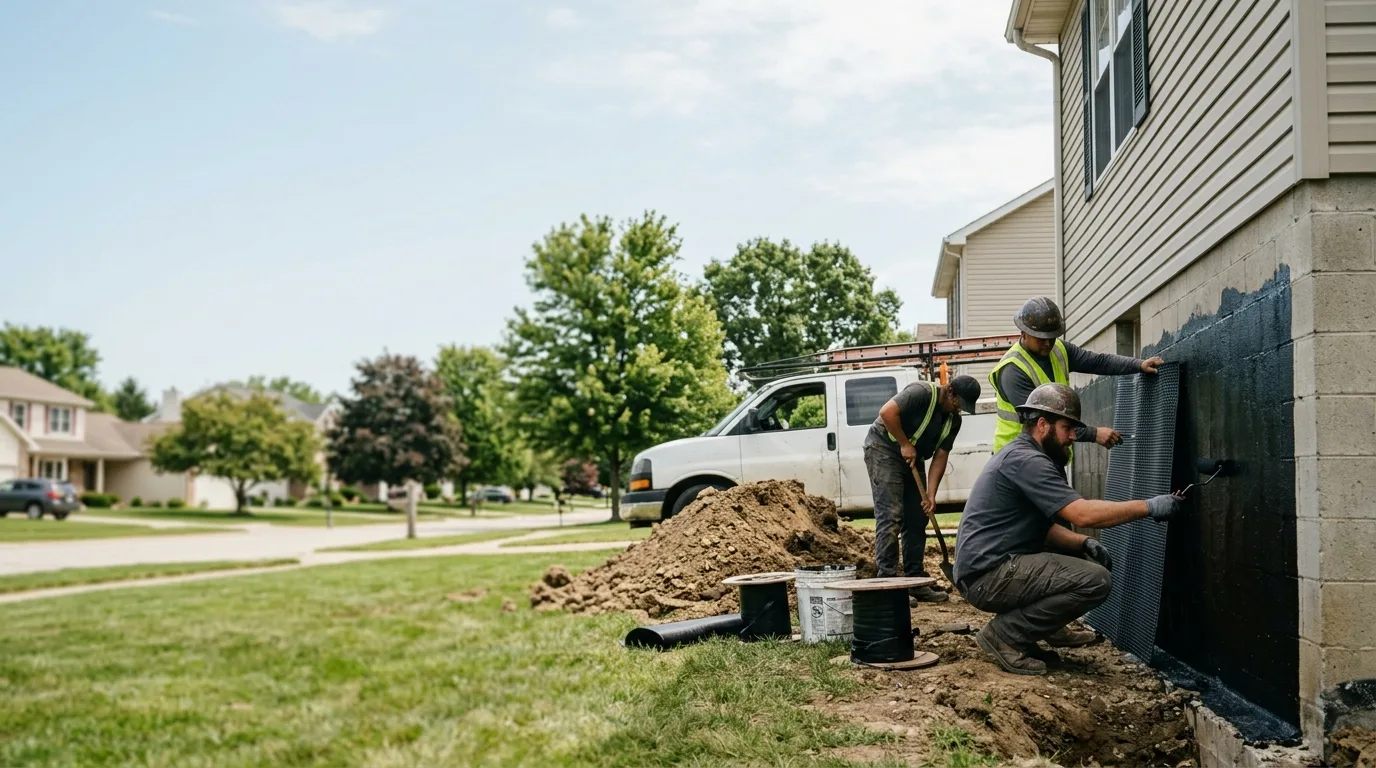 Basement Waterproofing in Sterling, OH near me